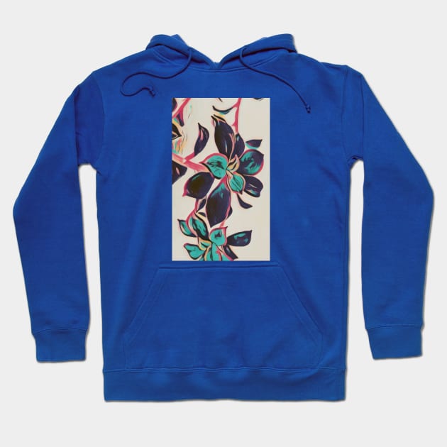 Colorful plant Hoodie by ReanimatedStore